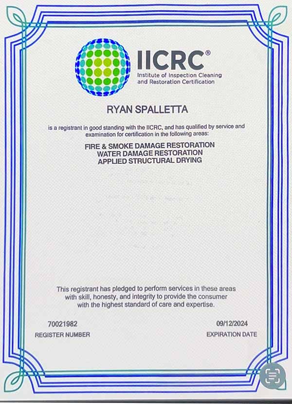 Ryan Spalletta License